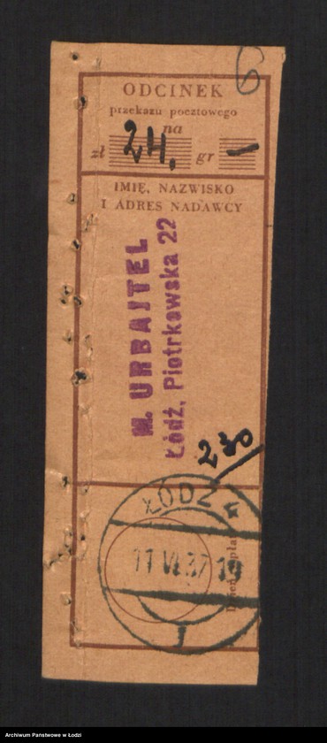 Obraz 8 z jednostki "Mordka Urbajtel- sprzedaż manufaktury"