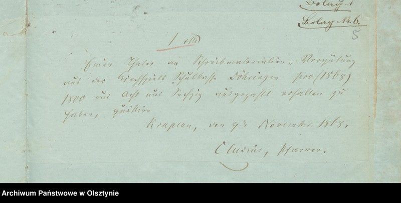 image.from.unit.number "Beläge zur Kirchspiels-Schulkasse Rechnung"