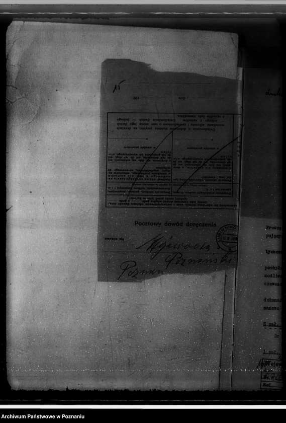 Obraz 19 z jednostki "Nadzór nad gospodarką w lasach O.O. Benedyktynów w Lubiniu powiat kościański"