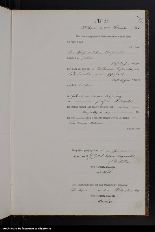 image.from.team "Urząd Stanu Cywilnego w Boleszynie pow. nowomiejski (dawny pow. brodnicki)"