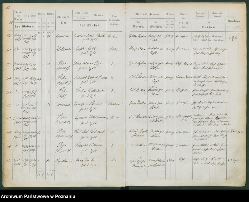 image.from.unit.number "Taufbuch"