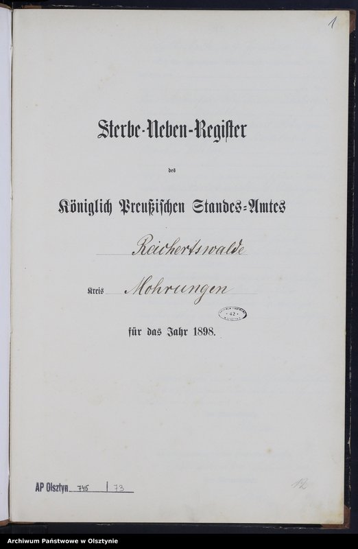 image.from.unit.number "Sterbe-Neben-Register Nr 1 - 34"