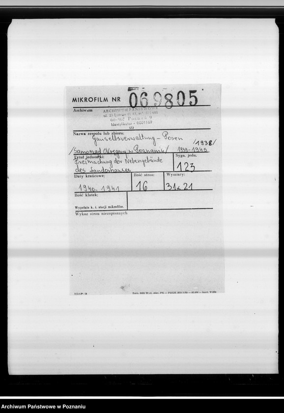 Obraz 2 z jednostki "Freimachung der Nebengebäude des Landeshauses."