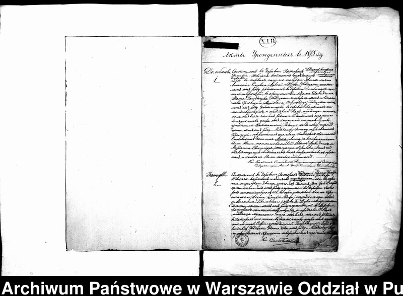 image.from.unit.number "Akta urodzeń, małżeństw i zgonów"