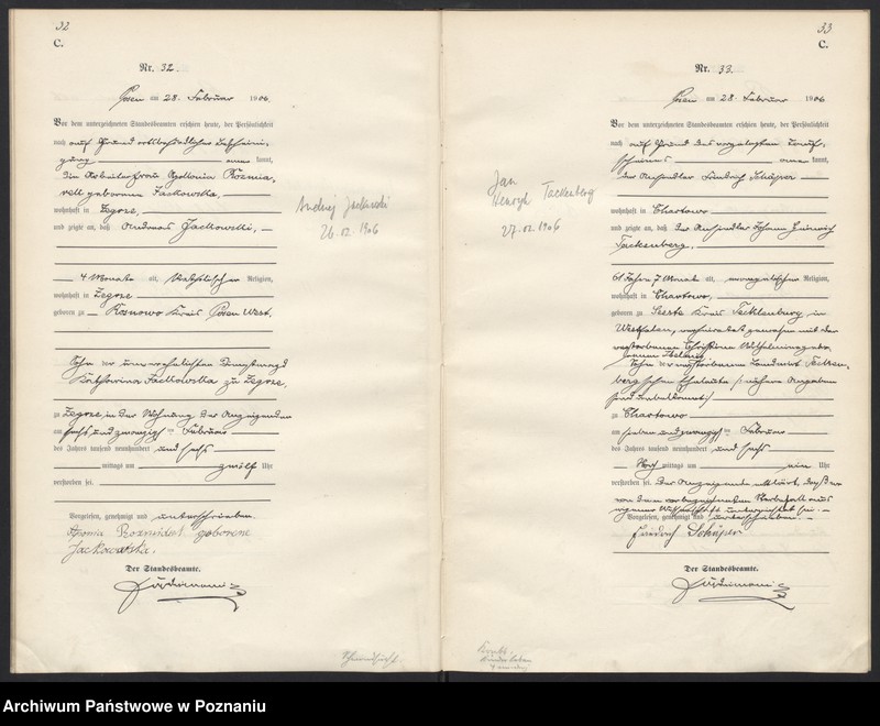 Obraz 19 z jednostki "Księga miejscowa zgonów"