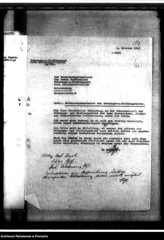 Obraz 19 z jednostki "Wohnungs- und Siedlungsämter"