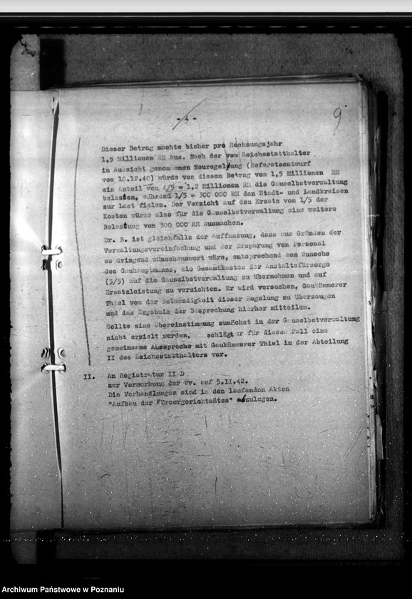 Obraz 13 z jednostki "Kostentragung der öffentlichen Fürsorge - Anstaltspflege"