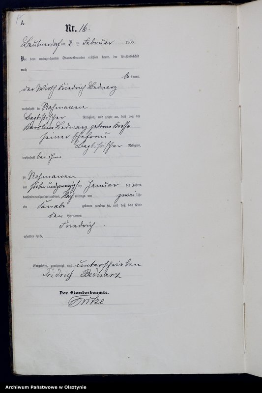 image.from.unit.number "Geburts-Haupt-Register Nr 1 - 190"