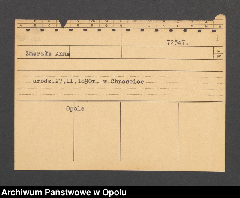 Obraz 4 z jednostki "[Ligendza Anna, Gross Borek]"