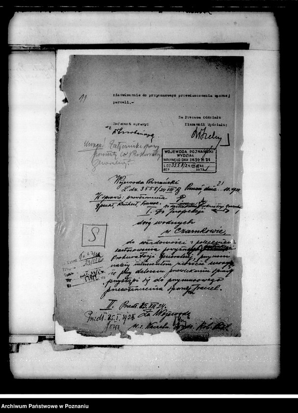 Obraz 15 z jednostki "/Przewłaszczenie parceli M. Spechtowej z Romanowa/"