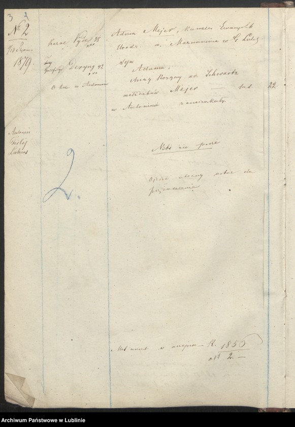 Obraz 6 z jednostki "Raptularz aktów małżeństw"