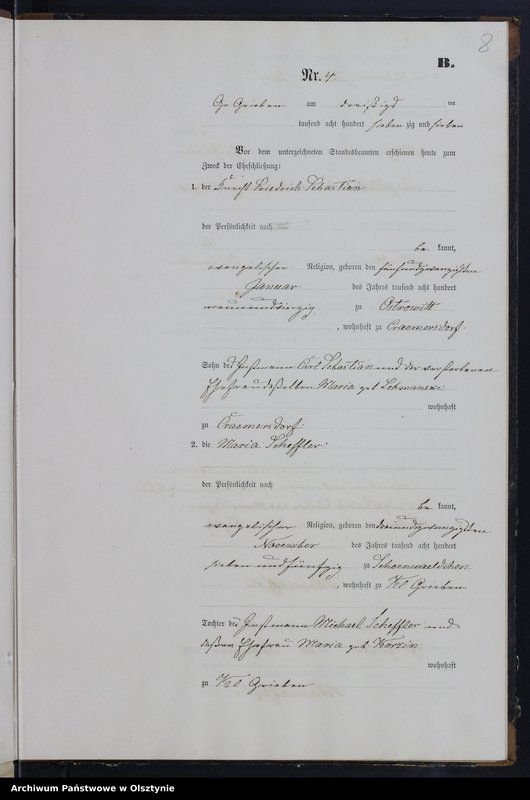 image.from.unit.number "Heiraths-Neben-Register Nr 1 - 16"