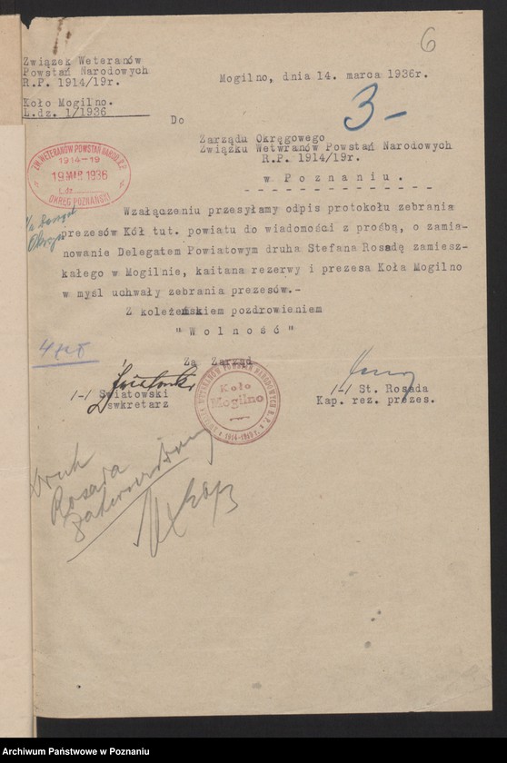 Obraz 9 z jednostki "Mogilno - akta delegata powiatowego."