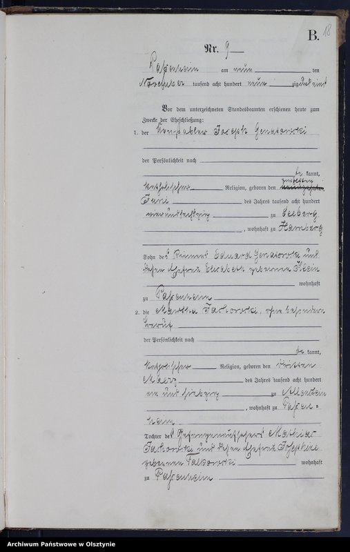 image.from.unit.number "Heiraths-Haupt-Register Nr 1 - 13"