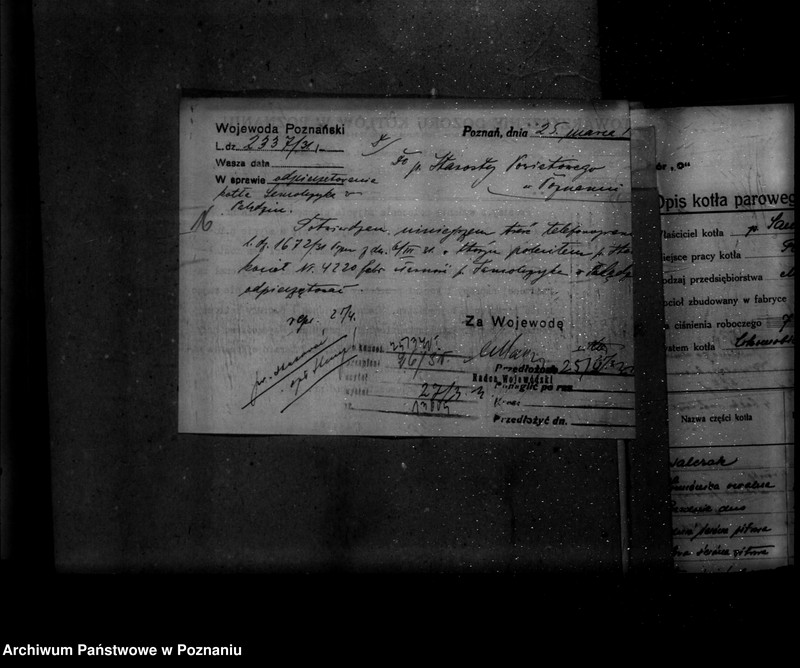 Obraz 20 z jednostki "Młyn parowy w Palędziu powiat poznański nr woj. 638"