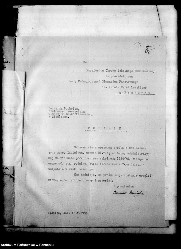 Obraz 17 z jednostki "[Gimnazjum imienia Marcinkowskiego w Poznaniu]"