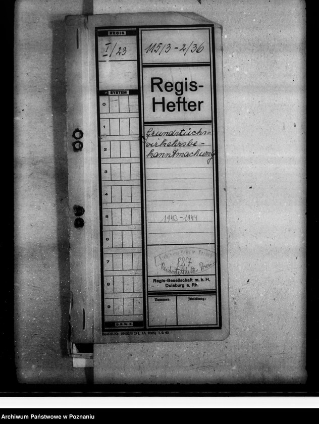 Obraz 4 z jednostki "Grundstücksverkehrsbekanntmachung"