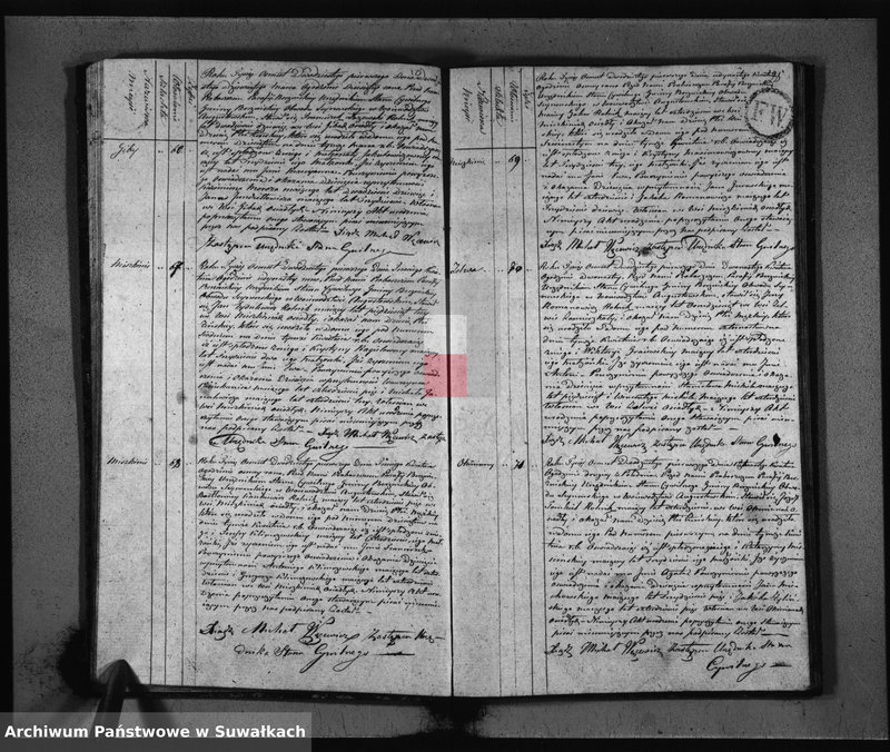 image.from.unit.number "Akta Urodzonych Gminy Berznickiey od Dnia 1-o Stycznia 1821 r."