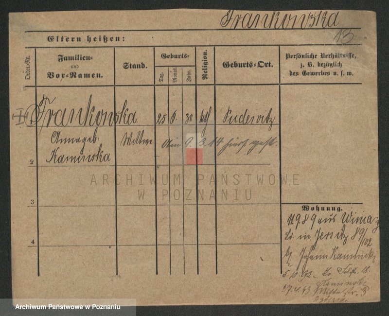 Obraz 15 z jednostki "Frankowski - Frąckiewicz"
