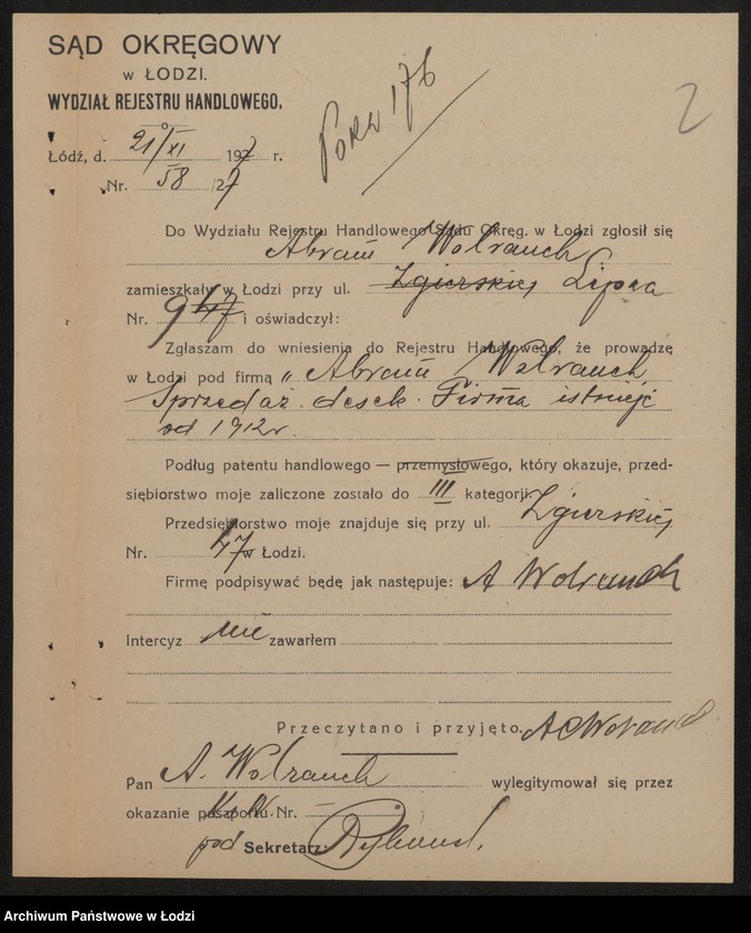 Obraz 4 z jednostki "Abram Wolrauch- sprzedaż desek"