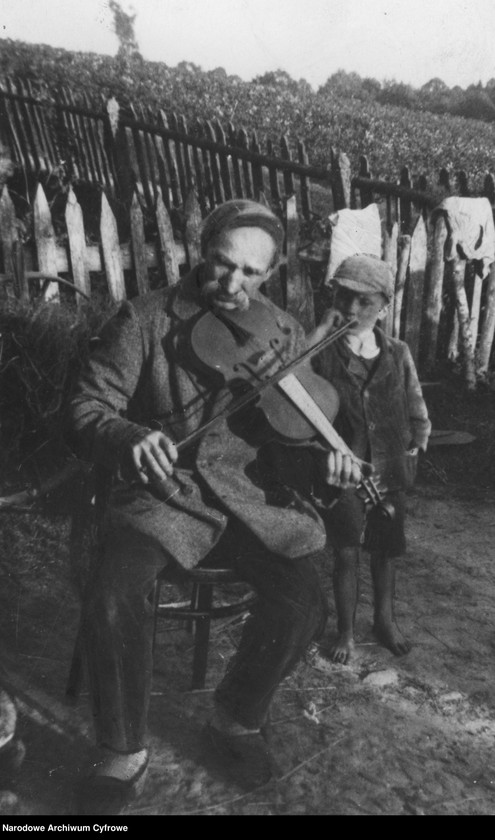 Obraz 1 z jednostki "Kaszub grający na skrzypcach"