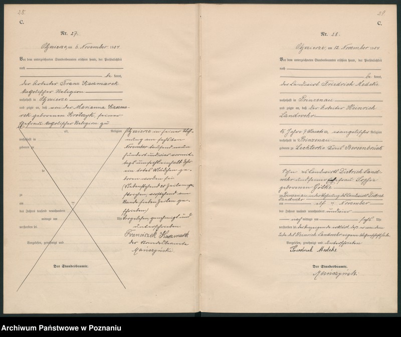Obraz 17 z jednostki "Sterbe-Haupt-Register"