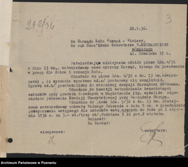 Obraz 7 z jednostki "Poznań - Winiary akta koła."