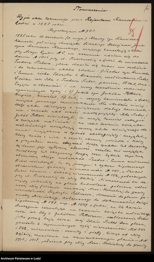 Obraz 8 z jednostki "Jakób Petters i S-ka – wyrób i handel artykułami chemicznymi"