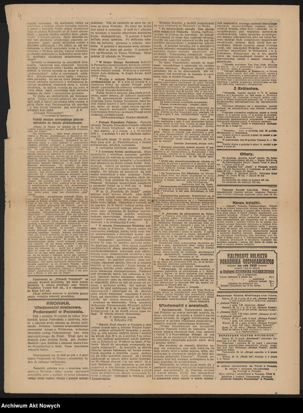 image.from.unit.number "Materiały propagandowo-informacyjne o działalności Polskiego Białego Krzyża: odezwy, przemówienia, artykuły i notatki prasowe"