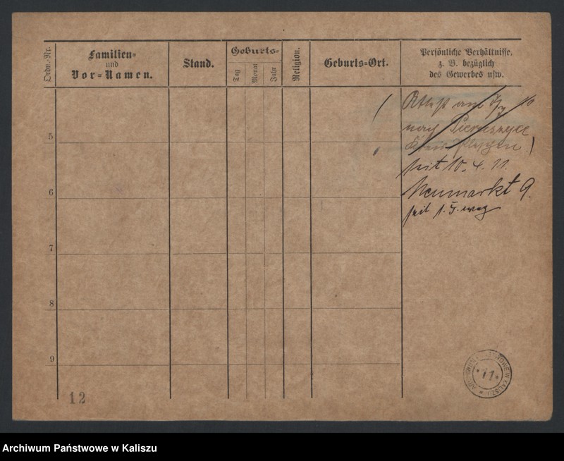 Obraz 14 z jednostki "[Karty meldunkowe - Mac-Mar]"