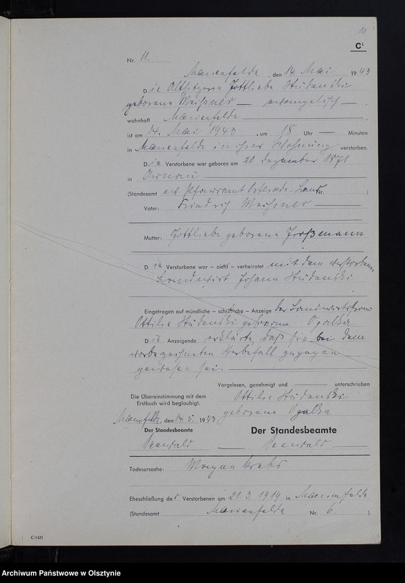 image.from.unit.number "Sterbebuch/Zweitbuch/Nr 1 - 20"