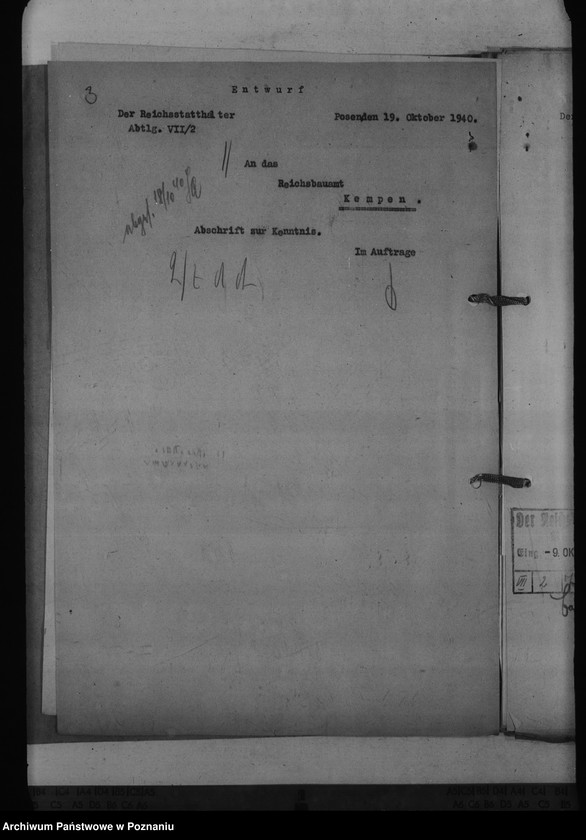 Obraz 7 z jednostki "Amtsgericht Kempen - Kępno"