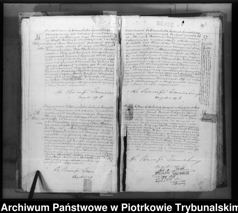 Obraz 14 z jednostki "[Księga duplikat aktów urodzonych, zaślubionych i zmarłych]"