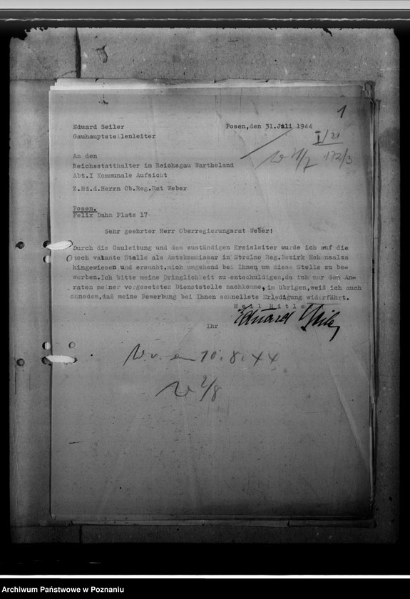 Obraz 5 z jednostki "Verwaltungsinspektor Eduard Seiler"