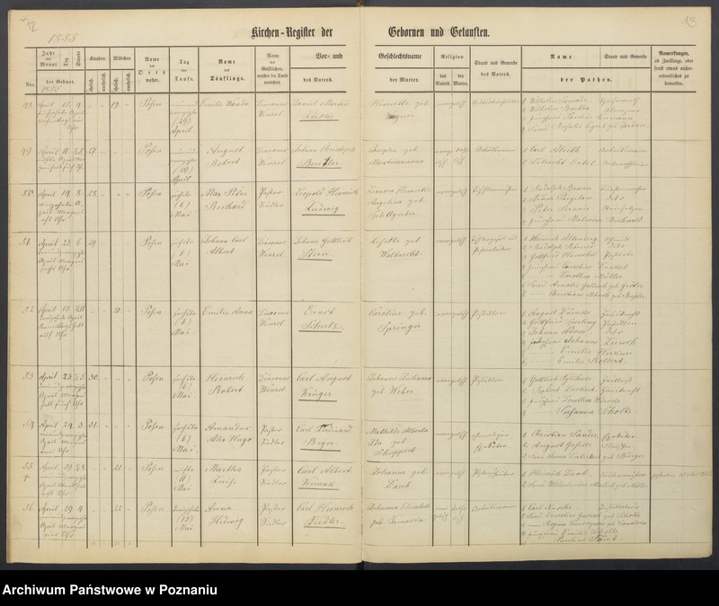 Obraz 9 z jednostki "[Akta urodzeń i chrztów, ślubów, zgonów]"