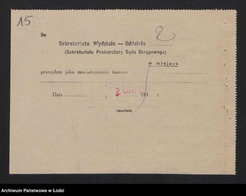 Obraz 17 z jednostki "Lejzor Bergier, Beniamin Berger- sprzedaż komisowa przędzy"