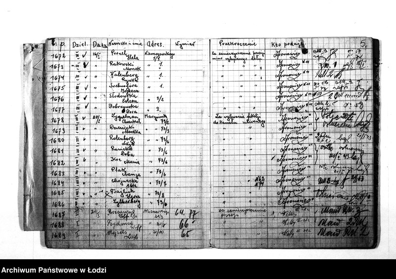 Obraz 8 z jednostki "Książka kar dzielnicowych IV rewiru [Kary doraźne - pieniężne i ostrzeżenia za drobne przekroczenia porządkowe]"