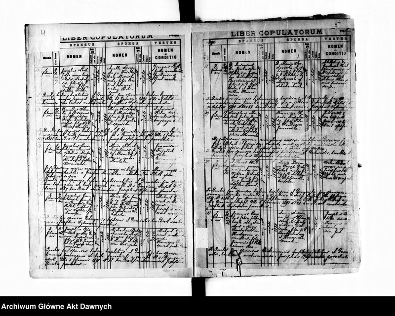 image.from.unit.number "Parafia: Lwów, parafia św. Marii Magdaleny. Dekanat: Lwów. Księga metrykalna urodzeń, ślubów i zgonów dla całej parafii."