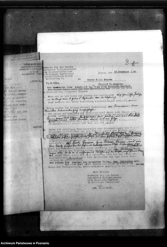 Obraz 12 z jednostki "Max Schroeder aus Freihof, Kreis Mogilno"