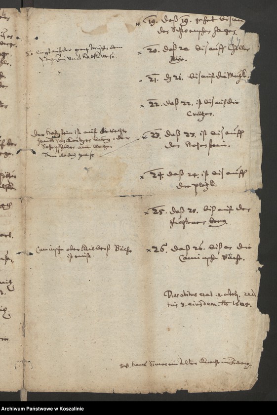 image.from.collection.number "Granice miasta Koszalina. Tom I: 1558-1689 [odpis dokumentu z 1337 roku]111"
