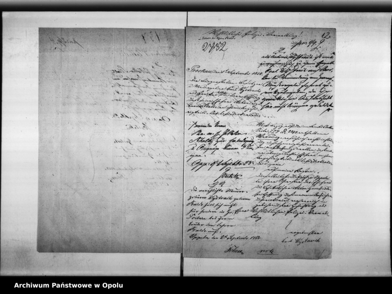 Obraz 13 z jednostki "Acta des Magistrats zu Oppeln betreffend Polizei - Verwaltung.Vol II"