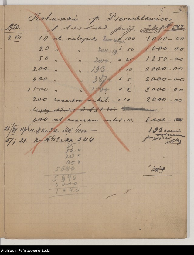 Obraz 7 z jednostki "Kontrola nalepek, list ofiar, znaczków etc."