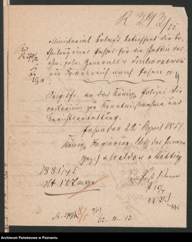 Obraz 8 z jednostki "A. betr. den polnischen Flüchtling General von Suchorzewski"