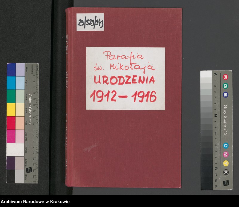 image.from.unit.number "Skorowidz alfabetyczny - akty urodzeń z lat 1912-1916"