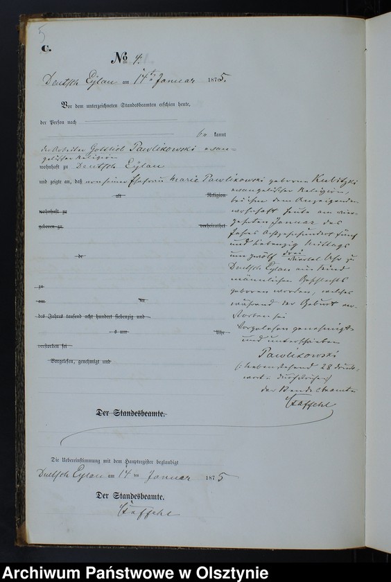 image.from.unit.number "Sterbe-Neben-Register Nr 1 - 126"