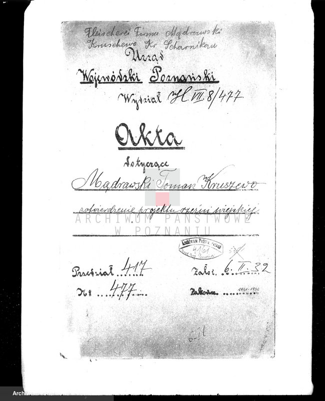 image.from.unit.number "Zatwierdzenie projektu rzeźni miejskiej w Kruszewie własność Tomasz Mądrawski"