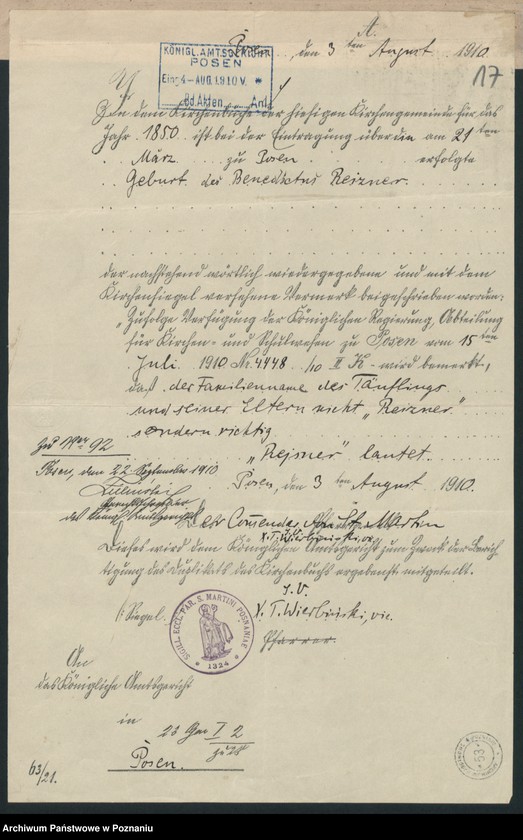 Obraz 13 z jednostki "Księga urodzeń"