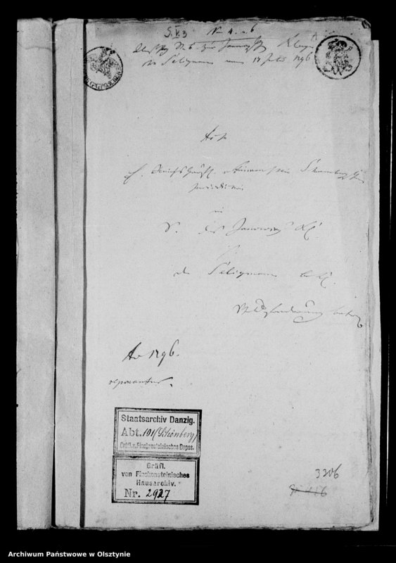 Obraz 3 z jednostki "Janowski aus Waldau contra Pächter Seeligmannsche Eheleute Schuldforderungen betreffend"