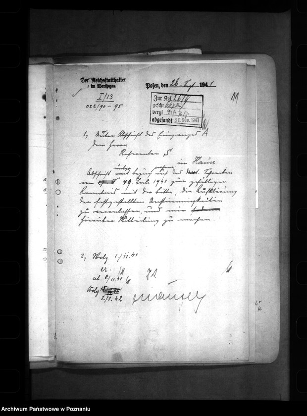 Obraz 15 z jednostki "Gräberzentrale- Mittelbewirtschaftung"