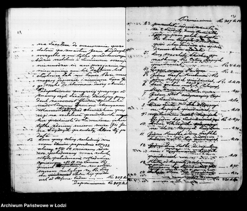 Obraz 13 z jednostki "Akta tyczące się ustanowienia opieki nad nieletnimi po zmarłym Janie Frydrychu t. j. Amalią, Emilią i Robertem rodzeństwem Frydrych"